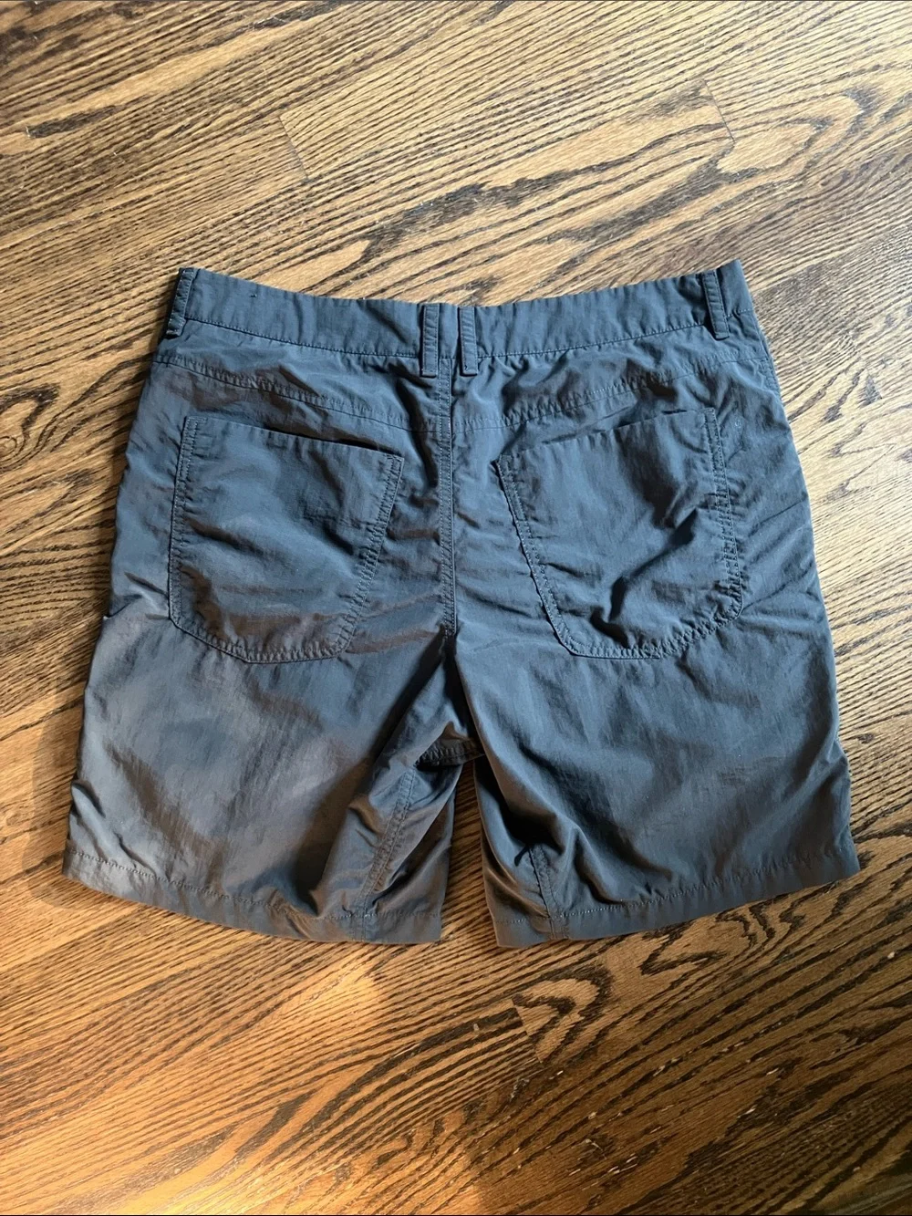The North Face Men's Gray Outdoor Hybrid Shorts